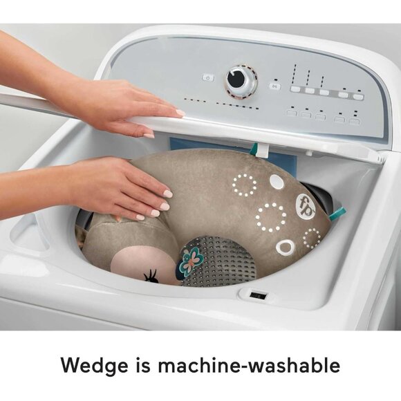 Fisher-Price Tummy Time Fawn Wedge With Activity Toys For Infants - Picture 4 of 5